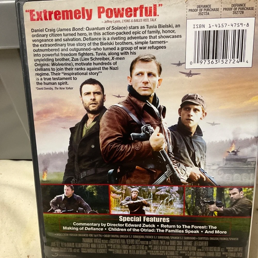 DVD - Defiance. V196